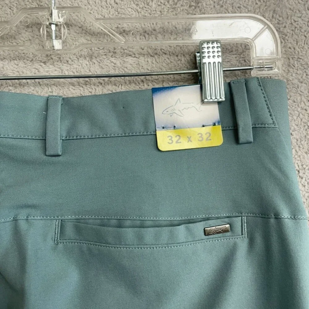 NEW Greg Norman Men's 32x32 Performance Tech Pant Flex Waistband Stretch